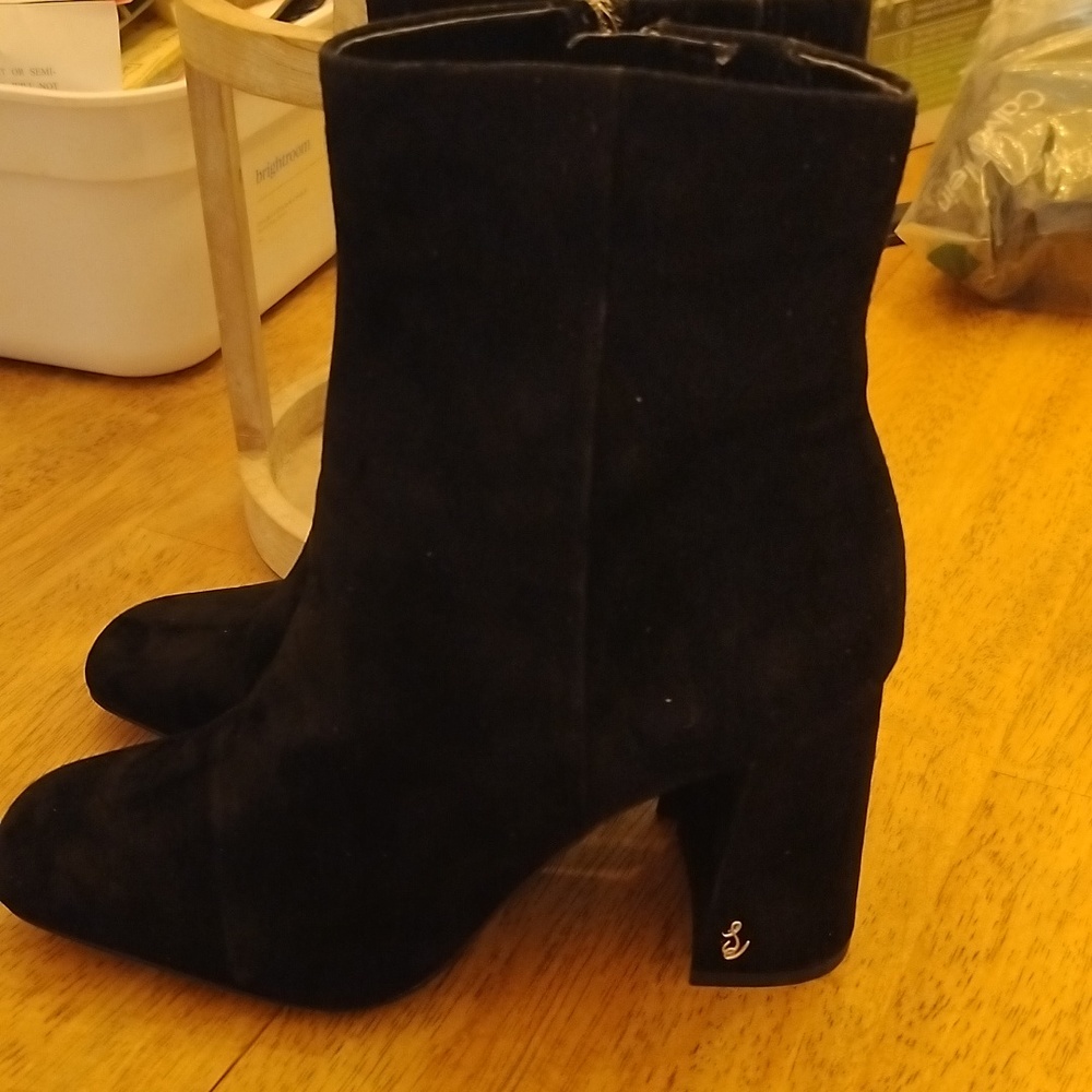 Sam Edelman codie boots booties size 7 black